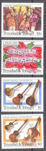 Trinidad & Tobago Sc# 419-422 MNH 1984 Christmas