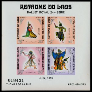 Laos C56a, C57a  MNH Royal Ballet