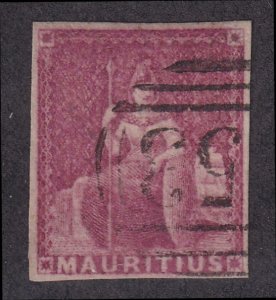 Mauritius 1858-1859 SC 11a Used 