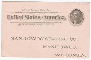 SCOTT #UX12, MINT, ENTIRE