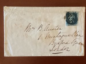 May/12/1848 Great Britain #4 cover cancel numeral 64 Pall Mall Austen London