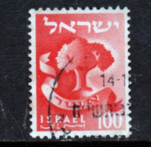 Israel  Scott # 112 used single