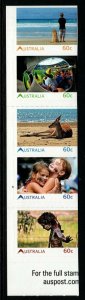AUSTRALIA SG3620/4 2011 LIVING AUSTRALIAN (EX BOOKLET) SELF ADHESIVES MNH 