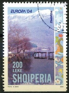 Albania Sc#2730 Used, , Europa (C.E.P.T.) 2004 - Holidays (2004)