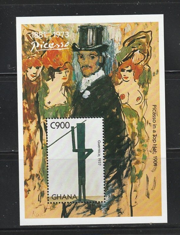 Ghana 1603 Souvenir Sheet MNH Art, Painting (B)