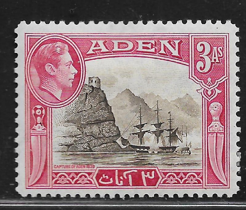 ADEN, 22, MINT HINGED, CAPTURE OF ADEN