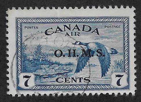 CANADA SC# CO 1  FVF/U 1949