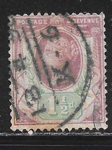 Great Britain 112: 1.5d Queen Victoria, used, F