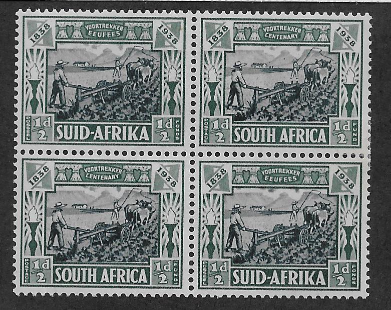 SOUTH AFRICA SC# B5   B/4  FVF/MOG 1938