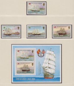 Isle of Man 1988 Year set 21v +M/Sheet - U/Mint