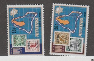 Aitutaki Scott #102-103 Stamps - Mint NH Set