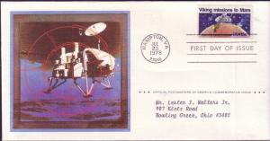 FDC Sc# 1759 Viking Mission PAC Cachet L989