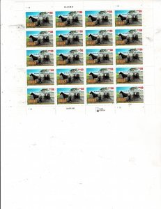 Rural Free Delivery 32c US Postage Sheet #3090 VF MNH