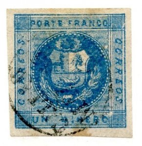 Peru, Scott #9, Used