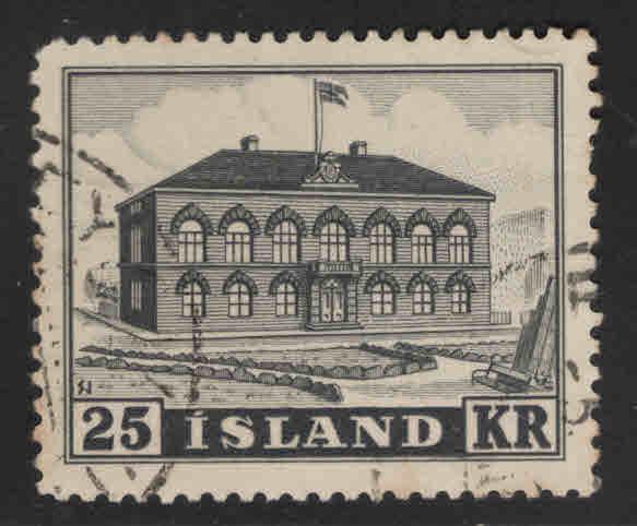 ICELAND Scott 273 Used stamp CV $17.50