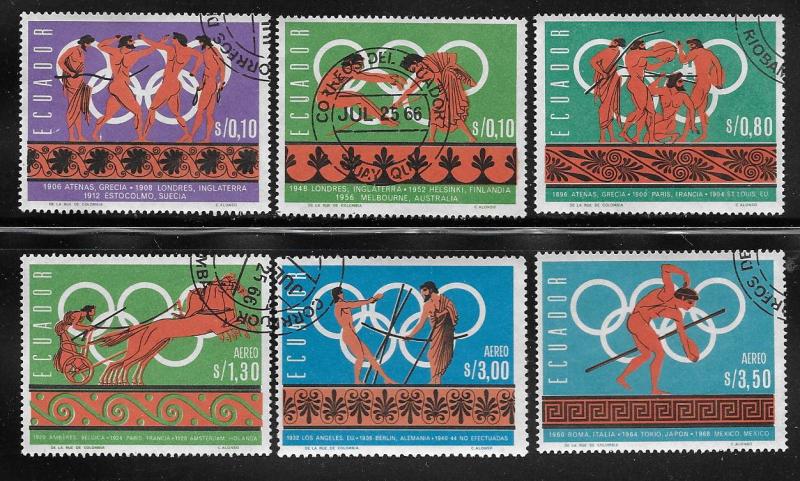 Ecuador Scott 754-754E  CTO  Complete