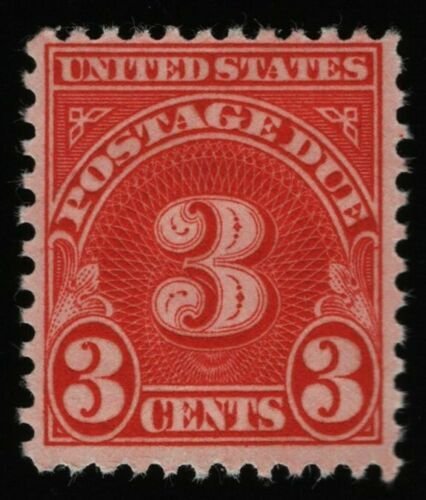 #J82 3c Postage Due, Mint NH OG [2] **ANY 5=FREE SHIPPING** 