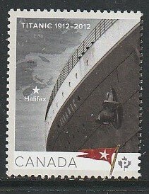 2012 Canada - Sc 2531 - MNH VF - 1 single - Titanic
