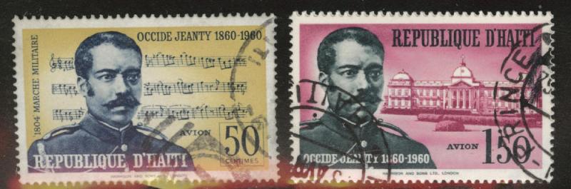 Haiti  Scott C167-168 Used CTO stamps similar cancels