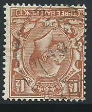 GB George V  SG 420wi wmk inverted Used