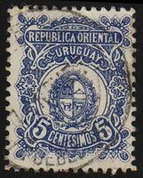 Uruguay SG#269 Used - 1906 5c.  - Heraldic, Emblems