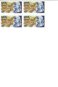 Scott US # 1690, MNH block of 4