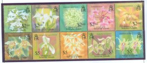 Solomon Islands (British Solomon Islands) #975  Single (Complete Set) (Flora)