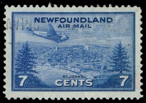 Newfoundland #C19 View of St. John's; Used