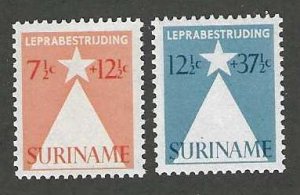 Surinam B47-B48  MNH  SC $7.50