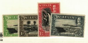 St Lucia #95-8 MH