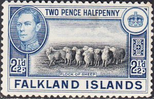 Falkland Islands #87a   MH