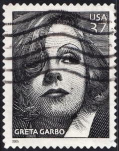 SC#3943 37¢ Greta Garbo Single (2005) Used