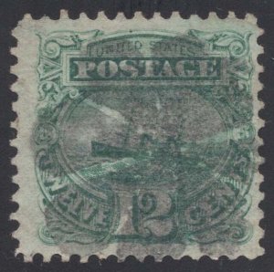 US #117 S.S Adriatic; Used