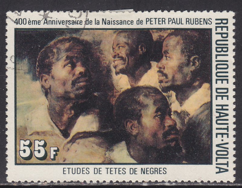 Burkina Faso 446 Peter Paul Rubens Paintings 1977