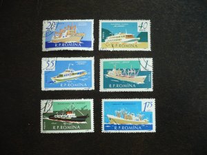 Stamps - Romania - Scott# 1416-1421 - CTO Set of 6 Stamps