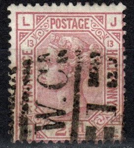 Great Britain #67 Plate 13 F-VF Used CV $60.00 (X596)