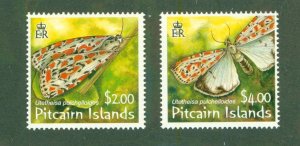 PITCAIRN ISLAND 650-51 MNH CV4 12.00 BIN $6.50