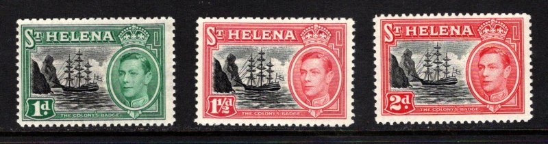 ST. HELENA  SC# 136-138  FVF/MNH