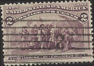 # 231 BROWN VIOLET USED LANDING OF COLUMBUS SCV-0.30