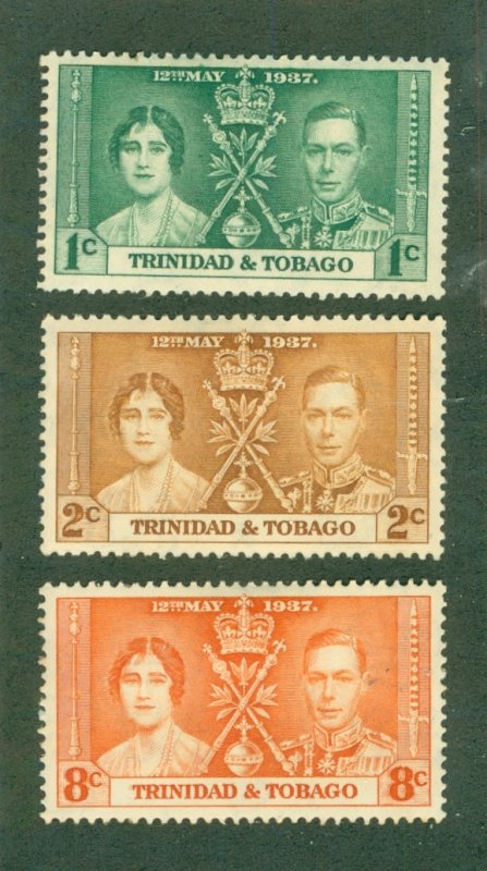 TRINIDAD & TOBAGO 47-49 MH R CV $1.00 BIN $0.50
