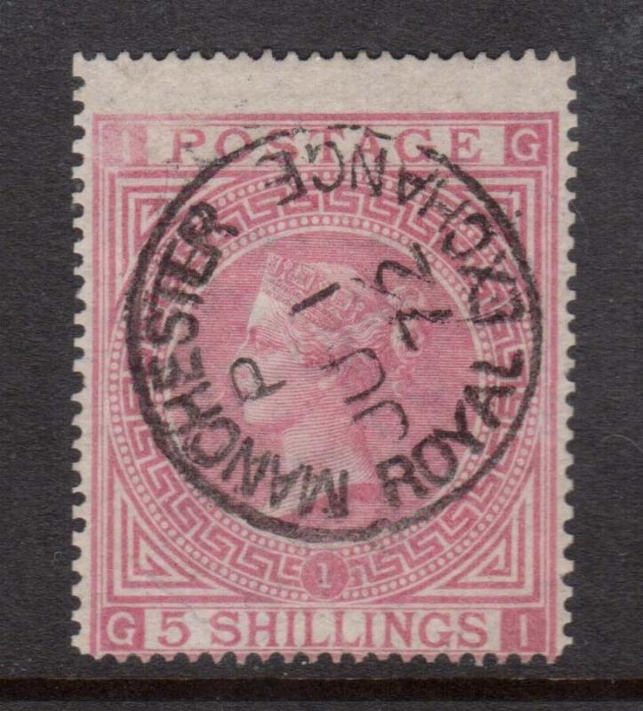 Great Britain #57 Used With Ideal Manchester CDS Royal Exchange Cancel