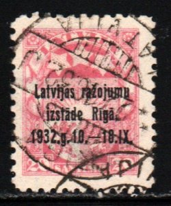 Latvia #166     used