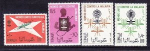 Somalia 263-64 & C85-85 MNH 1962 WHO Drive to Eradicate Malaria Full Stamp VF