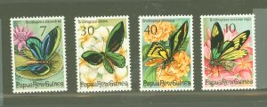 Papua New Guinea #415-418  Single (Complete Set) (Butterflies) (Fauna)