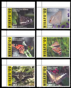 Tonga-Niuafo’ou 2015-16 Scott #CE6-CE11 Mint Never Hinged