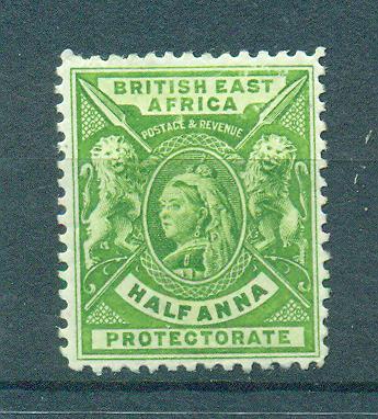 British East Africa sc# 72 mh cat value $6.50