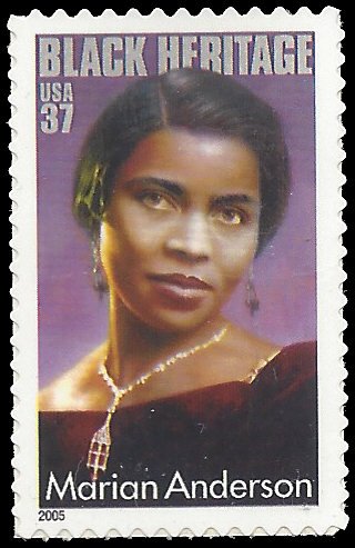 #3896 37c Black Heritage Marian Anderson 2005 Mint NH