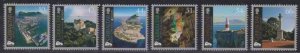 Gibraltar 2012 Europa CEPT Visit Gibraltar Port Lighthouse set of 6 stamps MNH