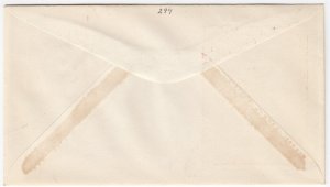 CANADA #294 FIRST DAY COVER 