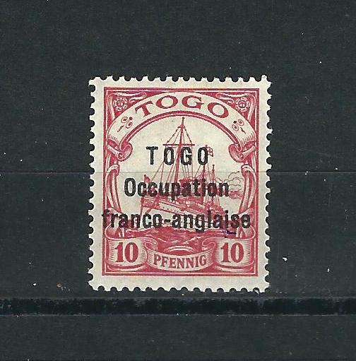 Togo 166 Y&T 45 MLH F/VF 1915 SCV $1150.00